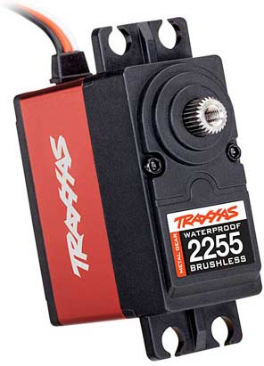 Servo, digital high-torque 400 brushless, metal gear (ball bearing), waterproof